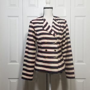 Cabi Cruse jacket blue white style 5094 (4-183)